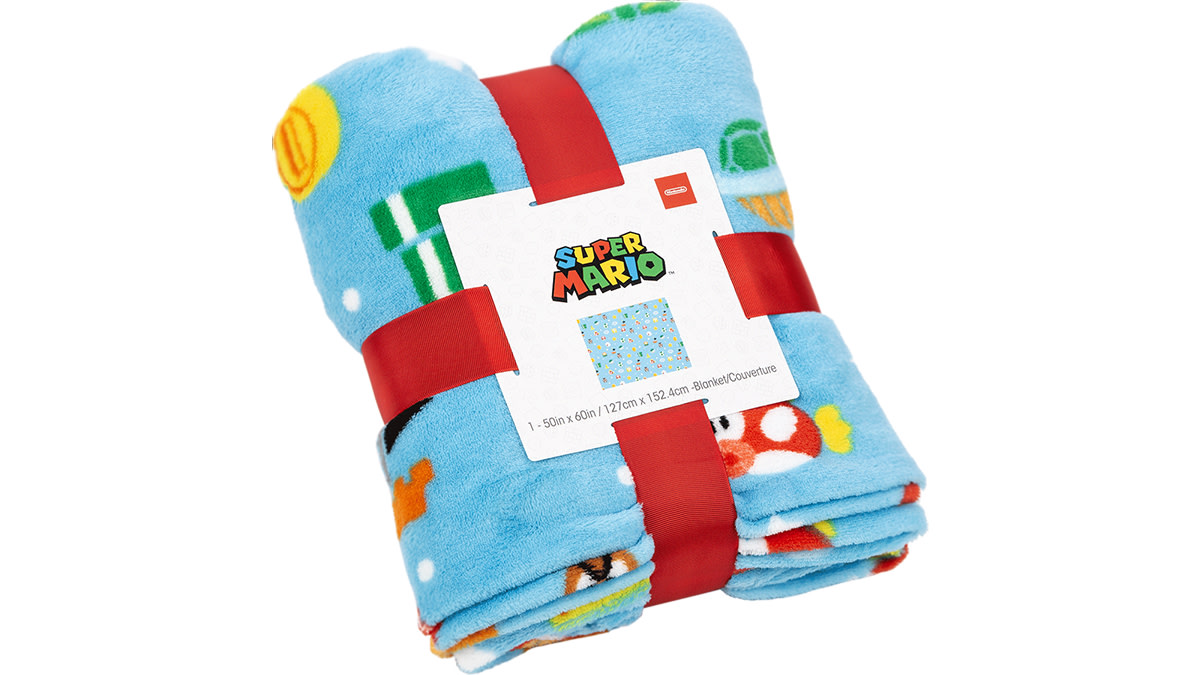 Mario Game Night Blanket Nintendo Official Site